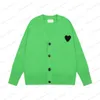 Chandails à la mode Paris Designer Pull pour hommes Amis de Coeur Macaron Love Jacquard Cardigan Pull pour hommes et femmes