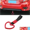 Other Auto Electronics 1 Pcs Tsurikawa Ring Heart Jdm Train Bus Handle Hand Strap Drift Charm Accessories Car Styling Drop Delivery Dhwjg