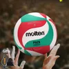 Balls Molten Size 4 5 Volleyball V5M5000 4000 Soft Touch Standard Match Training Volleyballs Youth Adults Beach Free Air Pump 230821