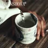 Muggar Chanshova 170200ml Traditionell kinesisk retrostil Handmålad keramik stor teacup porslinska kaffekoppar mugg H269 230818