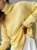 Women S Hoodies Sweatshirts الخريف سترات الشتاء لذيذة من النساء النبضات الجانبية انقسام لاعبي الذراعات عيد الميلاد سحب كبير الحجم لمدة 230821