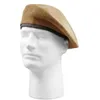 Bérets Mans uniforme militaire armée soldat laine béret chapeau unisexe décontracté rétro casquettes plates 230821