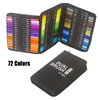 Markers Watercolor Brush Pen 72120 Colored Dual Tip Art Filt Pens Skissböcker för att rita Stationery Supplies 230818