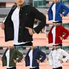 Hommes Vestes Mode Hiver Denim Veste Hommes Automne Casual À Capuche Couture Slim Cardigan Y2k Couleur Unie Top Coat Survêtement 230821