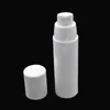 10st/mycket Pure White Plastic Cosmetic Packing Airless Pump Bottle 50 ml Tom Lotion Emulsion Cream Shampoo Container SPB88 GDFTW