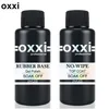 Nagellak oxxi 50 ml grote capaciteit rubberen basis gel semi-permanent geen doekje top voor gel Poolse manicure dikke uv led nagels basislaag gellac 230821