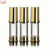 100 stcs mini 5 ml 10 ml airless pompfles bijvulbare fundering container -loties en gels dispenser reiscontainer fsdhj