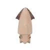 Bottiglie di stoccaggio più carino Dispenser Supporto di calamari Creative Legno Creative Adorabile Seggine Fun Ornament Decor