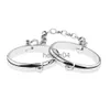 Other Health Beauty Items Handcuffs Ankle Cuff Oval Type Metal Bondage Lock BDSM Fetish Wear With Chain Bondage Harness Sex Games Slave Restraints Couples x0821