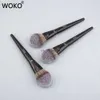 Make -up Pinsel Pro 50 Big Pulver Pinsel Gesichtskontur Pulver Blush Make -up Pinsel Luxe professionelles flauschiges synthetisches Haar -Einstellung Pulver Pinsel HKD230821