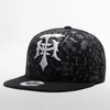 Todo o fechamento do lazer masculino Bill Bill Bill Hip Hop Basol de beisebol completo Carta fechada Hip Hop Skull Cap equipado Snapback Hat221i