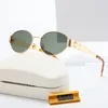 Moda Luxury Designer Sunglass for Momen's Men's Men Glasses Mesmo óculos de sol ova