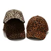 Caps de bola Caps literários retro leopardo Banco de beisebol Menina Mulheres Lazer Hat Sun