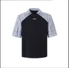 Men's T Shirts X03846 mode tops tees 2023 Runway lyxig europeisk design kort tryck fest stil t-shirts kläder