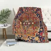 Coperte divano a quadri per coperte ginocchiera Copertura da letto invernale caldo lancio di copertura boho caldale calda vena Nordic vintage marocchina morbida e pelosa 230818 230818