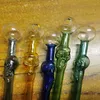 30 pièces 15cm grand Pyrex épais verre clair brûleur à mazout verre clair brûleur à mazout Tube de verre tuyau de combustion d'huile somking tuyaux conduites d'eau