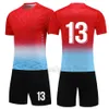 Outdoor T-shirts Kinderen Heren Voetbalshirts Sets Volwassen Voetbaltraining Kleding Jongens Uniformen Jeugd T-shirt Shorts 230821