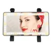 Décorations Intérieures Miroir De Maquillage De Voiture Avec Lumière Led Auto Visor Hd Miroirs Cosmétiques Universal Vanity Pare-Soleil Smart Touch Drop Deliv Dhknd