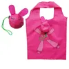 Rose Folding Shopping Bags 3D Flower Folding Reusable Animal Environmental Protection Shoulder Bags Fruit Folding Bag Storage Bag LT502