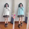 Kobiety na dzianiny Kobiety Japan Sweter Szkolny Sweter Sprężyna i jesień 100% bawełniany sweter JK JK Sweter JK Scardigan Multicolor Girls Student Cosplay 230816