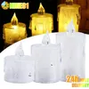 لوازم الحفلات الأخرى لحفلات عيد الميلاد LED Compans ING LED TEA Injection Light Whare White Halloween Decor 230818