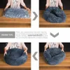 Andra husdjursmaterial Pet Dog Bed Bekväm Donut Cuddler Round Dog Kennel Ultra Soft Washable Dog and Cat Cushion Bed Winter Warm Soffa Hot Sell HKD230821