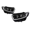 Luzes do carro para ford edge 20 15-20 19 conjunto do farol led luzes de condução lente de feixe alto acessórios de iluminação de sinal de volta