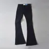 Women's Jeans Women Daily Hight Waisted Wide Leg Denim Stretch Slim Pants F Length