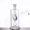 Atacado Mini Mini 10mm de água fêmea DAB RIGS BONG PYREX PILEIRO BURNER DE ÓLEO DE VIDO