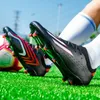 Sukienka buty wysokiej jakości butów piłkarskich luksusowy Ourdoor Professional Professional Training Football Boots Bots Bacible Women Grassland Sneakers 230818