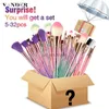 Escovas de maquiagem Vander Hot Sale Makeup Brushes Definir Blind Box Ferramentas de cosméticos 6-32pcs HKD230821