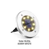 Led Strings Solar Lamps 8 Outdoor Ground Lamp Landscape Lawn Yard Stair Underground Buried Night Light Home Garden Spot Solaire Exte Dhbjc