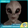 أقنعة الحفلات 1 ~ 5pcs Halloween Alien Mask مخيف رعب رعب أجانب قناع قناع SuperSoft Mask زخرفة زخرفة مضحكة Cosplay Prop 230820