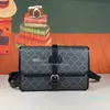 2023-Messenger Bag Designer Bag Mens mode épaule en cuir Crossbody multi-fonctionnel Top Portefeuille de luxe Carte