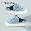Slippers Furry Home Slippers for Women Warm Woman's Winter Slippers Soft Indoor Platform Shoes With Fur Female House Slippers Pmoiste HKD230821