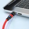 Зарядное устройство PD60w magsafe Многофункциональный кабель для быстрой зарядки данных USB-кабеля типа c Зарядное устройство PD Провод для iPhone Samsung S22 S21 S20 Note 20 3 м 2 м 1 м