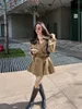 Women's Trench Coats Khaki Coat For Small Women 2023 Spring And Autumn Senior Sense This Year Korean Version Loose Short Is