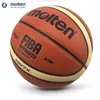 Kulki stopione mężczyzn Basket Basket Ball Materiał rozmiar 7/6/5 mecz na zewnątrz trening koszykówki Wysokiej jakości kobiety Baloncesto 230820