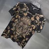 Hommes T-shirts Mode Hj0127 Tops T-shirts 2023 Piste De Luxe Conception Européenne Imprimer Party Style T-Shirts Vêtements