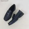 feragamos primavera negócios de couro sapatos grossos cavalo lichia padrão fivela sapatos casuais couro e sapatos de outono solas Lefu mens moda casamento genuíno sh S7L2