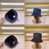Vintage Cowboy Fisherman Hat Ladies Canvas Large Brim Flat Top Hat Bucket Hat Solid Outdoor Protection Sun Protection Moda