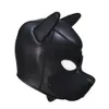 Inne przedmioty dla zdrowia Beauty BDSM Bondage Maska dla psa Fetysz Slave Pełna głowa ograniczenie Neoprene Puppy Hood Piec Szyja Kołnierz RPLY SM dla par sklepu x0821 x0821