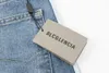 BLCG LENCIA LOOSE FIT JEANS Women Jeans Mens Luxury Designer Jeans RELAXED Ripped Cool Guy Causal Hole Denim Fashion Brand Fit Jean Man Washed Pant 8584