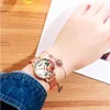 Orologi da donna Curren New Fashion Design Donne guardano orologi da polso in quarzo casual eleganti con braccialetta in acciaio inossidabile