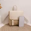 School Bags Trendy Leisure Straw For Women Mini Retro Weave Handbag Women's Niche Designer Bag High-end Small Rattan Woven Backpack