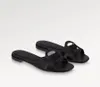 공장 판매 신발 Isola Flat Mule Women Sandal Slide Luxury Design Flip Flip Flip Flop Slip on Cut Out Low Heel Heel 최고 품질 크기 35-43box
