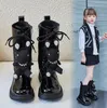 ブーツ子供の女の子の長いブーツ26-36冬のスニーカーレザーファッションブーツキッズガールアウトドアプリンセスシューカジュアルティーンスノーブーツ230821