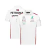 2023 Formule 1 F1 Racing Sets Carlos Sainz Charles Leclerc Fernando Alonso heeft T-shirt opgezet Casual ademende Polo Summer Car Logo Motorsport Team Jersey shirts