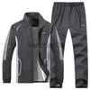 Survêtements pour hommes Vêtements de sport pour hommes Nouveau Printemps Automne Survêtement de basket-ball Ensembles Vestes + Pantalons de survêtement Survêtement Homme Gym Jogging Costume de sport Vêtements J230821