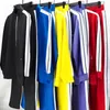 Cor sportswear palma treino masculino designer de moda multi-color casaco jogging polo moletom, jaqueta de marca preto, amarelo, roxo, corredores vermelhos